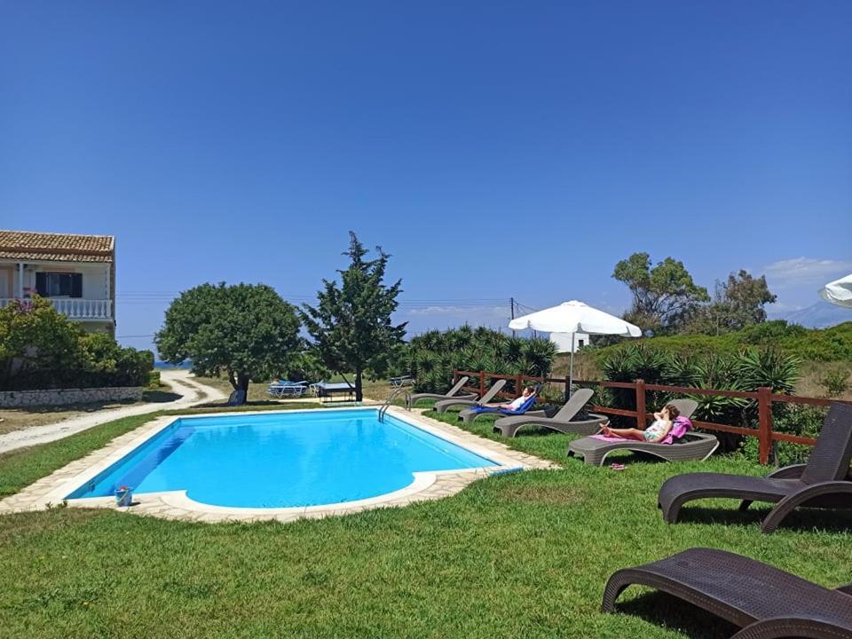 Elli Beach Apartments And Studios Praia de Almiros Exterior foto