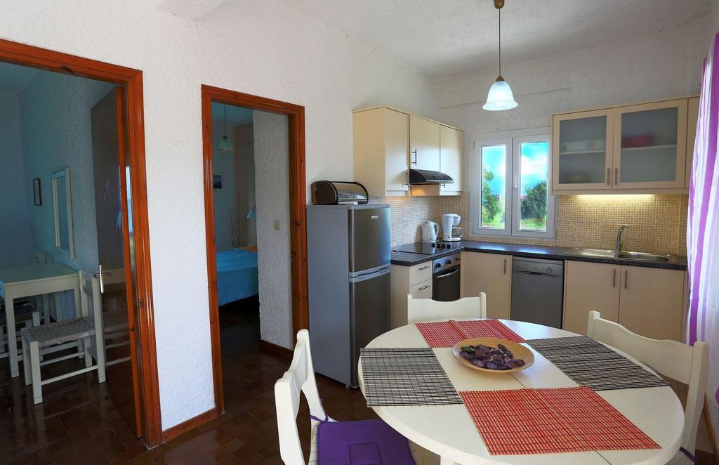Elli Beach Apartments And Studios Praia de Almiros Quarto foto