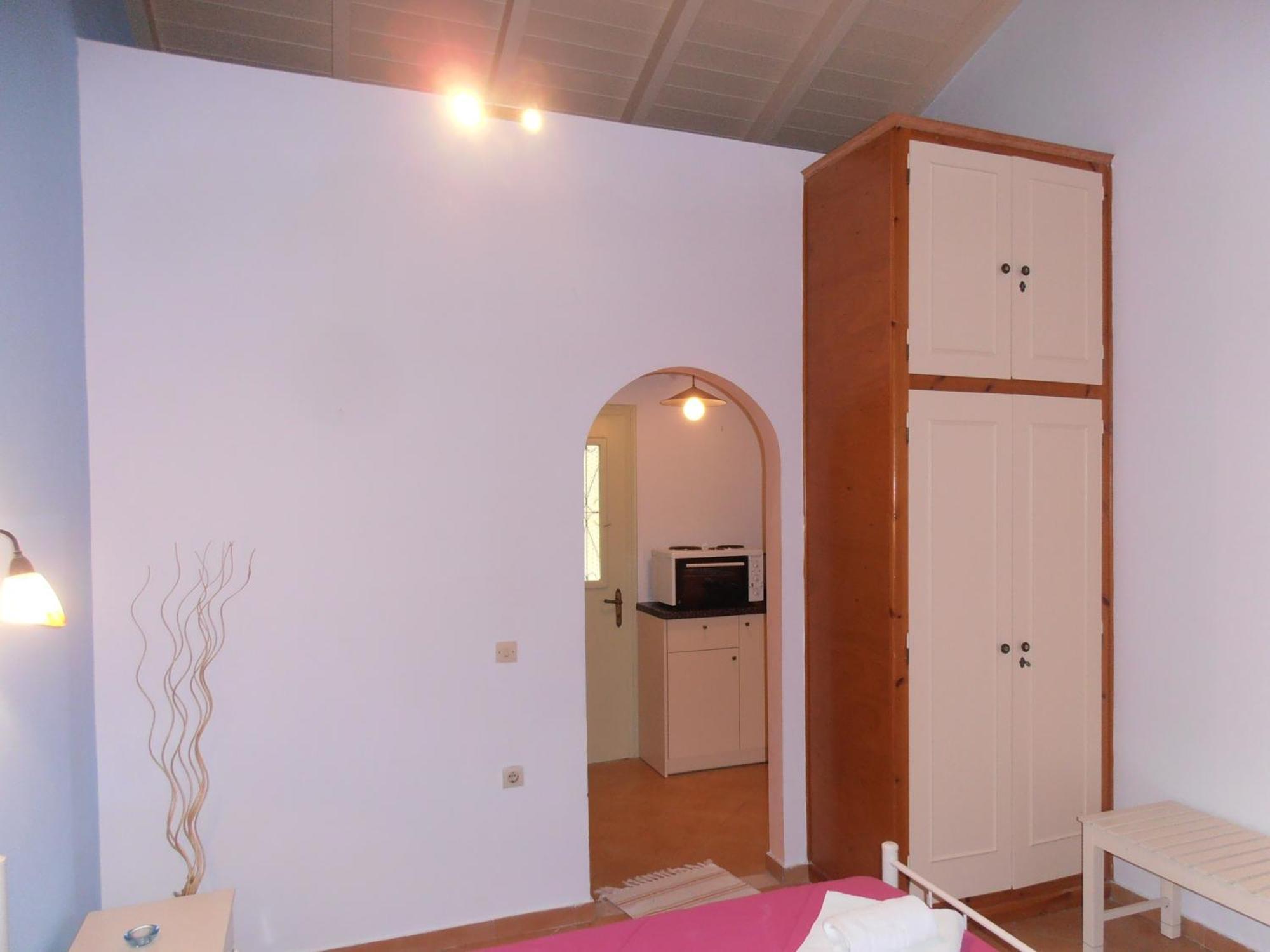 Elli Beach Apartments And Studios Praia de Almiros Quarto foto