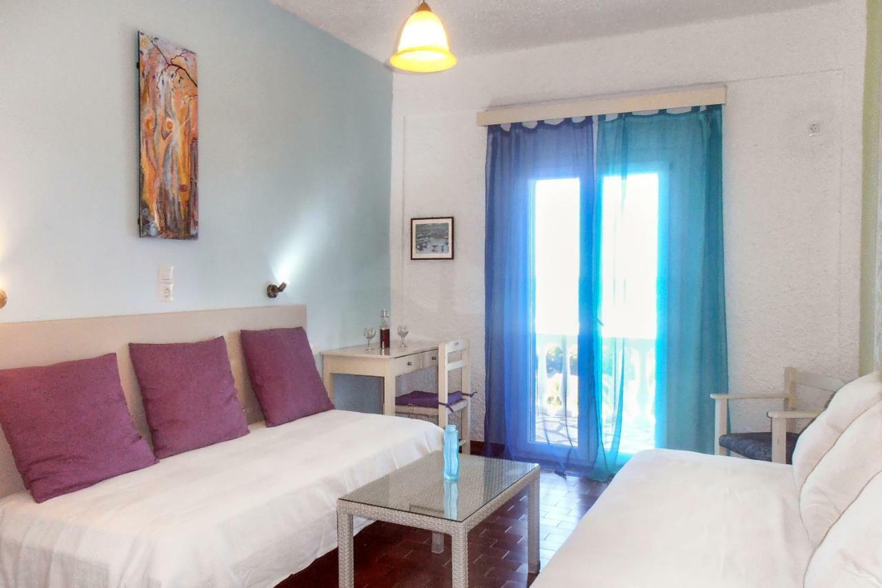 Elli Beach Apartments And Studios Praia de Almiros Exterior foto